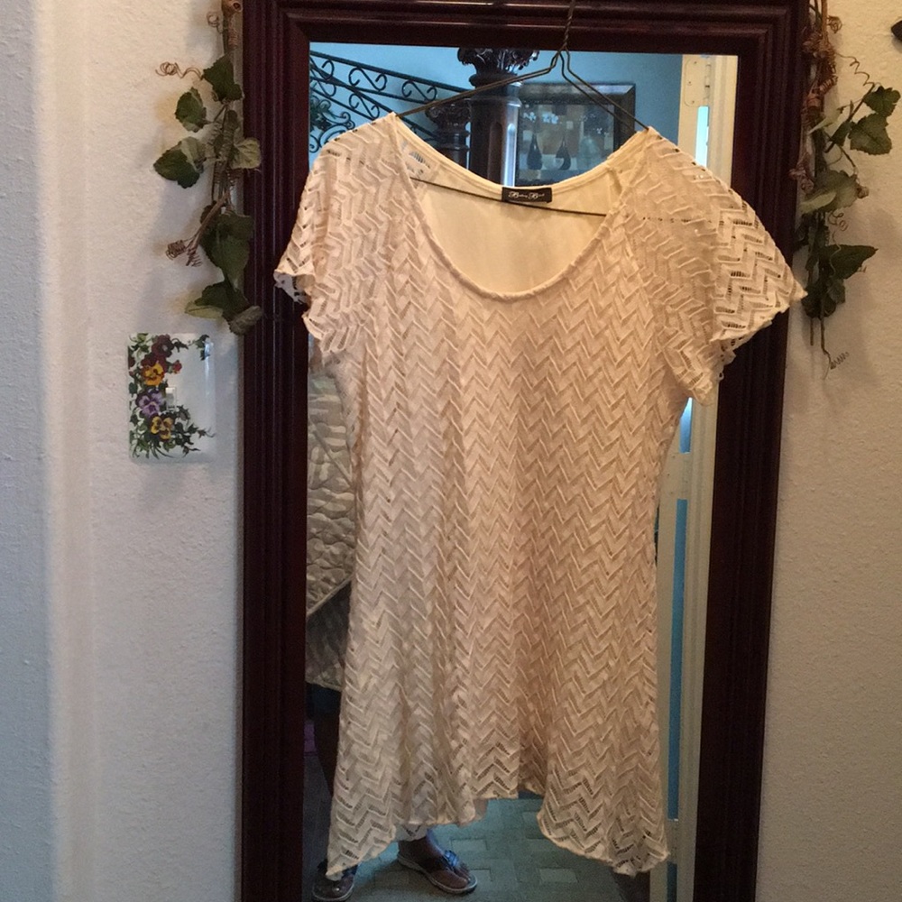 Lined Lace Tunic